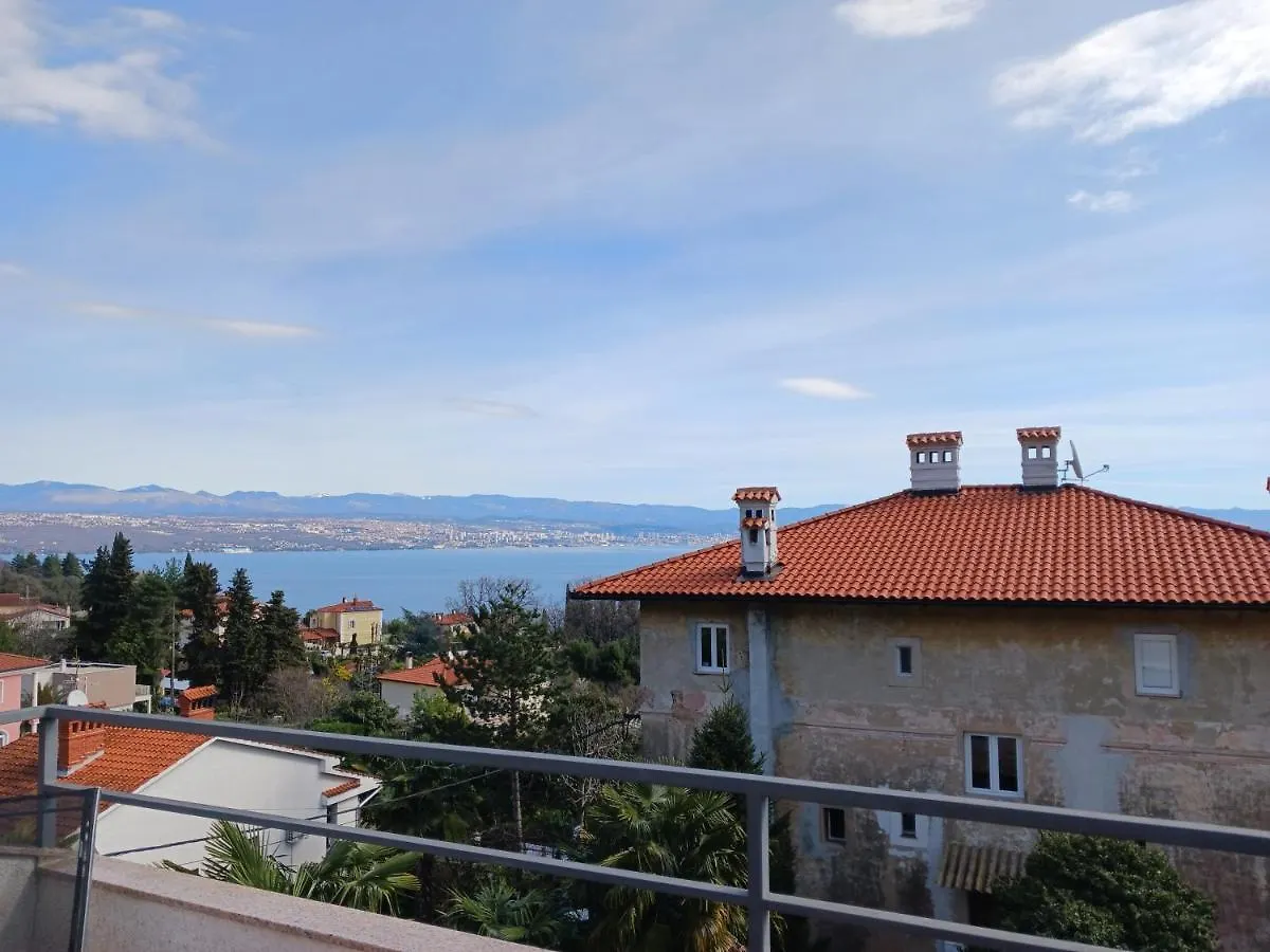 Apartment Lady Daniela Mit Meerblick In Lovran 0*,
